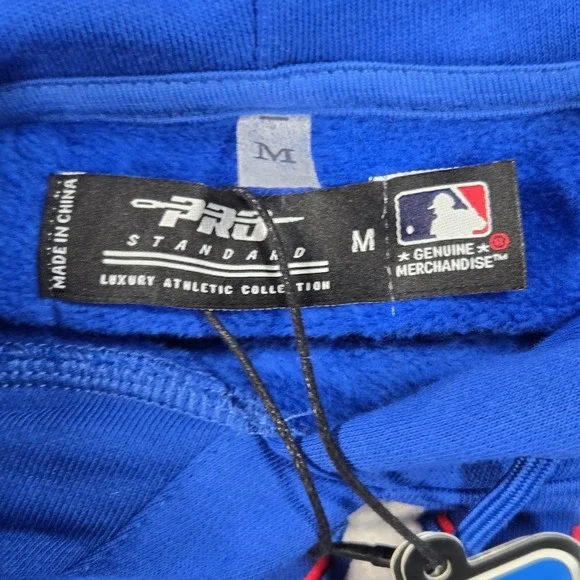 Texas Rangers‎ Hoodie Mens Medium Blue MLB Baseball Pro Standard Pullover Fleece